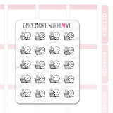 Once More With Love - M1526 Work Fatigue Sticker Sheet

When it feels like your soul has left your body and you're so tired from work or just life in general... Here is the sticker for you!