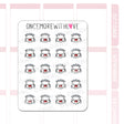 Once More With Love - M1527 Cry It Out Sticker Sheet

Waaaah sometimes you just have to cry it out. A bad day, a huge wave of grief, or you can also use this sticker for babies crying it out!