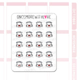 Once More With Love - M1527 Cry It Out Sticker Sheet

Waaaah sometimes you just have to cry it out. A bad day, a huge wave of grief, or you can also use this sticker for babies crying it out!