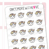 Once More With Love - M1529 Overwhelmed By To Do Lists Sticker Sheet

A gazillion sticky notes still can't cover everything I need to do... Ahhhh!