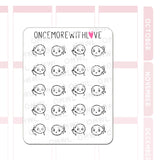 Once More With Love - M1530 Eavesdropping Munchkin Sticker Sheet

Spill the tea! These munchkins want to hear it all!