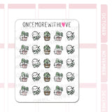 Once More With Love - M1534 Monstera Plants Sticker Sheet

I don't have a green thumb so I don't think I'll ever be able to maintain one of these, but they are beautiful plants!