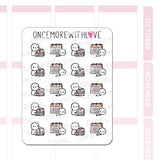 Once More With Love - M1535 Calendar Sticker Sheet

Calendar munchkins when you update your monthly page or home calendars!