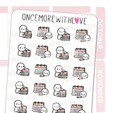 Once More With Love - M1535 Calendar Sticker Sheet

Calendar munchkins when you update your monthly page or home calendars!
