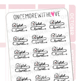 Once More With Love - M1537 Plot Twist Sticker Sheet

Plot twist! Sometimes life throws you a curveball and you just need to pivot. Use this sticker to make it a little more lighthearted!