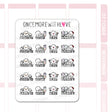 Once More With Love - M1539 All The Stationery! Sticker Sheet

Us stationery fiends just need alllll the stickers! All the washi! All the pens! And allll the new planners! Hehe. These munchkins are perfect for marking all those purchases!