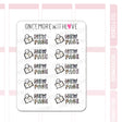Once More With Love - M1541 Turn Over a New Page Sticker Sheet

Time to turn the page! Whether it's a new page for a book you are reading, or a new page of a journal or planning you are about to dive into, these munchkins can help you feel a sense of renewal.