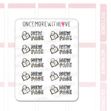 Once More With Love - M1541 Turn Over a New Page Sticker Sheet

Time to turn the page! Whether it's a new page for a book you are reading, or a new page of a journal or planning you are about to dive into, these munchkins can help you feel a sense of renewal.