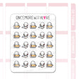 Once More With Love - M1545 Doodle Time Sticker Sheet

I taught my first doodling workshops! If you took my Introduction to Doodling class or are just a doodler yourself, mark your doodling sessions with this adorable munchkin. I can't wait to see what you create!