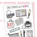 Once More With Love - M1546 Little Craft Fest Large Deco Sticker Sheet

Stickers I designed with LittleCraftFest in mind! But they work great for any stationery lover and especially for junk journaling!