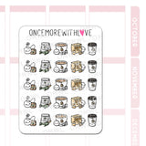 Once More With Love - M1547 Tea Time 3.0 Sticker Sheet

More tea stickers because you can never get enough! Fun fact: I drink tea way more than coffee!