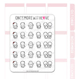 Once More With Love - M554 Fluffy Sticker Sheet

A fun way for you to track changes to your body!
