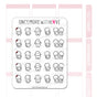 Once More With Love - M554 Fluffy Sticker Sheet

A fun way for you to track changes to your body!
