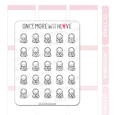 Once More With Love - M692 Meditation Sticker Sheet

Ommm... These munchkins are finding their peace through meditation. Take a moment each day to clear your mind and feel your presence on this Earth.