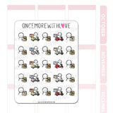 Once More With Love M789 Food Delivery Sticker Sheet

Stickers for when you get food delivery! Yum yum!