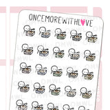 Once More With Love M840 Litter Box Sticker Sheet

Meow! Clean my litter box! Reminder to clean or change your cat's litter!