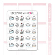 Once More With Love M847 Pool Day 2.0 Sticker Sheet

It's getting hot! Perfect weather to play in the pool and get your swim on! Make those splashes!