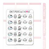 Once More With Love M847 Pool Day 2.0 Sticker Sheet

It's getting hot! Perfect weather to play in the pool and get your swim on! Make those splashes!