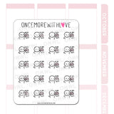 Once More With Love M857 Brainless Planner Sticker

When you have a day where your brain just isn't working! Or if you feel like someone else is doing something completely ridiculous... I feel this way when I read the news or see comment sections online and I just wonder- who the heck are these people and where are their brains?!