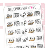 Once More With Love M868 Playdate 3.0 Sticker Sheet

A sheet for marking your munchkin's play dates! On the swings, in the sandbox, and on a see-saw! Works well for scheduling all sorts of play dates!