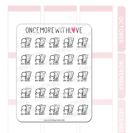 Once More With Love M870 Self Reflection Sticker Sheet

Time for a little self reflection... either literally or figuratively!