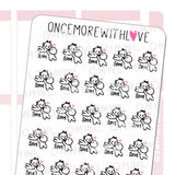 Once More With Love M875 Dirty Dancing Jump Sticker Sheet

Inspired by the famous move in Dirty Dancing (movie)! These munchkins are celebrating love!