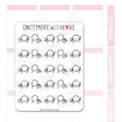 Once More With Love M864 Painting Sticker Sheet

Munchkins painting! Works great for any kind of painting... I've been doing a lot of watercolour painting but if you're using acrylic, gouache, oil, these munchkins can paint with you!