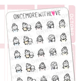 A cute grandma sticker to mark when you spend time with your grandma or if you are a grandma yourself, then you can use it to mark when you spend time with your grandchildren or family! 