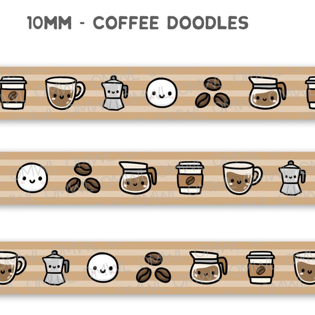 Once More With Love Washi Tape - Coffee Doodles

Matching mini tea doodles to go with our Coffee Love washi tape!

WHAT YOU RECEIVE:

1 roll of exclusively designed washi tape by Once More With Love

These washi tapes are great for decorating your munchkin planner spreads or for creating cards, scrapbook pages, or journals :)

Washi tapes come shrink wrapped. No other packaging provided!


SIZE: 10mm x 10m
MATERIAL: washi tape