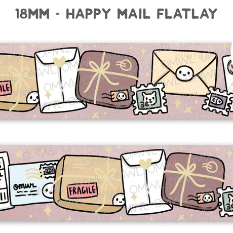 Once More With Love Washi Tape - Happy Mail Flatlay +Bronze Foil

For anyone who loves getting happy mail, this stunning washi tape is perfect for those days when you get your orders!

WHAT YOU RECEIVE:

1 roll of exclusively designed washi tape by Once More With Love

These washi tapes are great for decorating your munchkin planner spreads or for creating cards, scrapbook pages, or journals :)

Washi tapes come shrink wrapped. No other packaging provided!


SIZE: 15mm x 10m
MATERIAL: washi tape