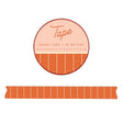 Keep your projects neat and stylish with our Lined Washi Tape. Featuring a clean, minimalist striped design, this tape is perfect for adding structure and elegance to planners, journals, and scrapbooks. Its versatile pattern complements any theme, while the gentle adhesive ensures easy application and removal, making it a must-have for any organized crafter.

Additional Details:
- 15 mm width
- 10 m length