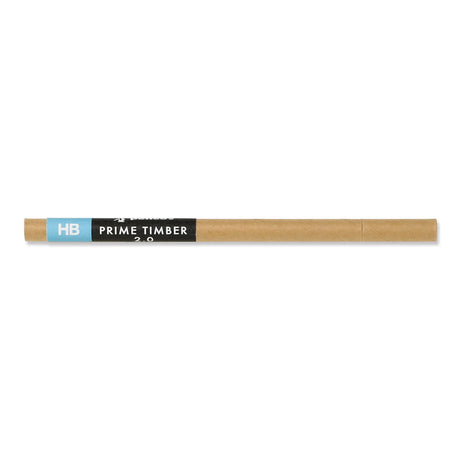 PENCO Prime Timber Refill - HB

A set of 5 refill leads in HB for 2mm mechanical pencils by Penco.

Made in Japan.

* To sharpen your Prime Timber pencil with its attached sharpener, try moving the pencil back and forth in stead of turning it, to follow its special blade mechanics&nbsp;

Fits:
- Prime Timber 2022
- Prime Timber Brass 2022
- Prime Timber
- Prime Timber Brass