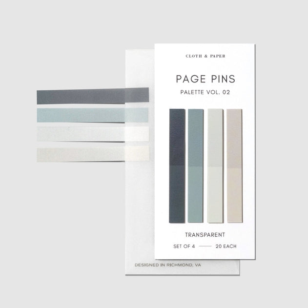 Cloth & Paper - Page Pins | Vol 02
