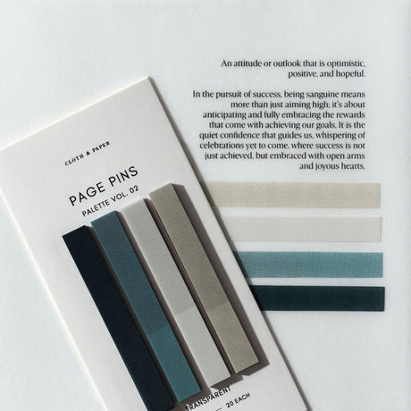 Cloth & Paper - Page Pins | Vol 02