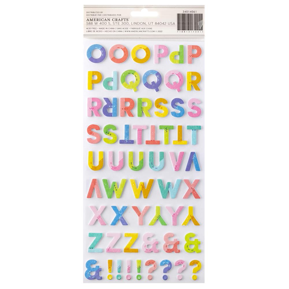 Paige Evans Blooming Wild Thickers Stickers 144/Pkg