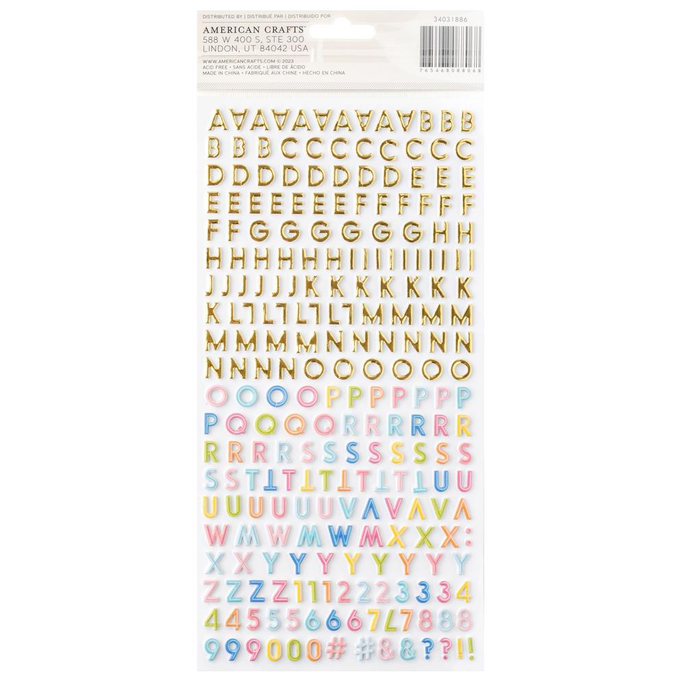 Paige Evans Adventurous Mini Thickers - Alphabet
