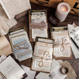 This beautifully crafted paper pack includes 30 pieces of cute paper materials in different patterns and 1 small clamp! Each pack comes with pieces in varying styles with a unique set of designs.

These pieces make great card decoration, collage pieces, or additions to your journal spreads!
