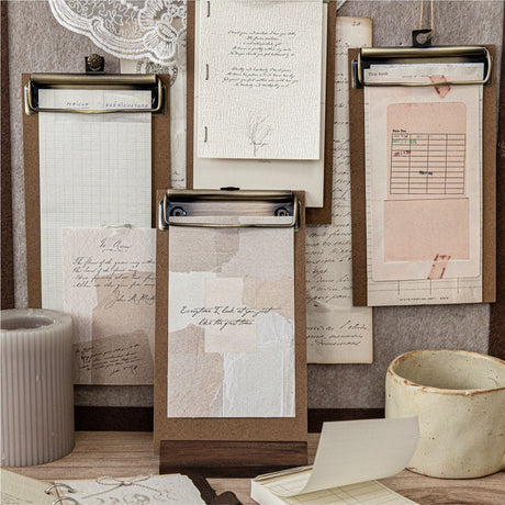 This beautifully crafted paper pack includes 30 pieces of cute paper materials in different patterns and 1 small clamp! Each pack comes with pieces in varying styles with a unique set of designs.

These pieces make great card decoration, collage pieces, or additions to your journal spreads!