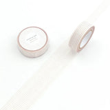 This is a masking tape with an original PAPIER PLATZ design. Add a creative touch to any project with this beautiful soft color grid washi tape! Perfect for crafts, journaling, snail mail, and more.&nbsp;

Size:&nbsp;15mm x 10m&nbsp;
Made in Japan
