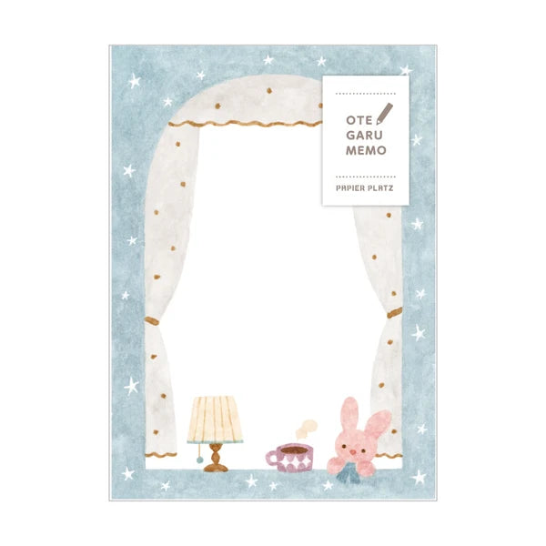 

These memo pads are designed by illustrator Nakauchi Waka.
Fun memo notes for any and every occasion! Use these memo notes every day on planners, cards, photo album, frames, gift wrap, stationery, scrapbook pages, lunch bags, calendars and more to personalize your world.
W75mm x H105mm
5 designs x 10 sheets each (50 sheets in total)
Country of manufacture: Japan
Material / component: Paper