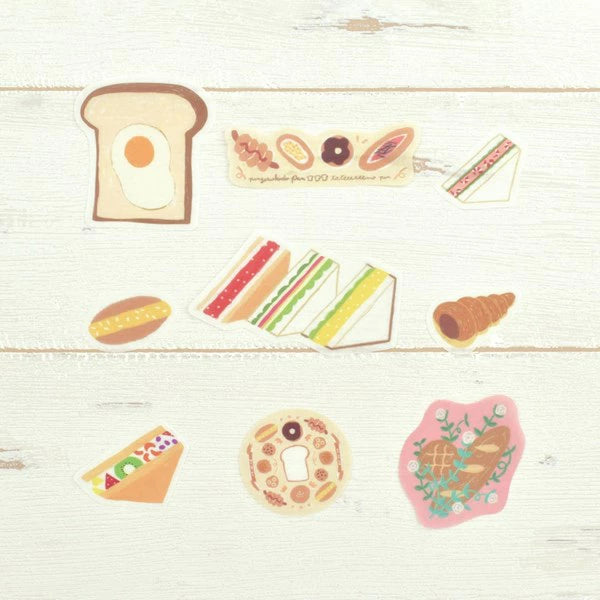 Flake stickers designed by pu・pu・pu


Fun stickers for any and every occasion! Use these stickers every day on planner, cards, photo album, frames, gift wrap, stationery, scrapbook pages, lunch bags, calendars and more to personalize your world.

9 designs x 6 each (Total 54pcs)
Masking Tape Material
Includes 1 pack of flake sticker