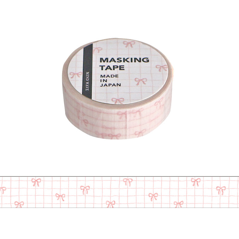 This is a standard masking tape with a width of 15 mm.
The lineup has increased to the popular plaid pattern.
Because it is simple, it is finished with a design full of care.


Width 15mm × Length 5m
Material:&nbsp;Washi paper
Includes 1 roll of washi
Last few pictures shown are all the designs in the same collection, each sold separately.