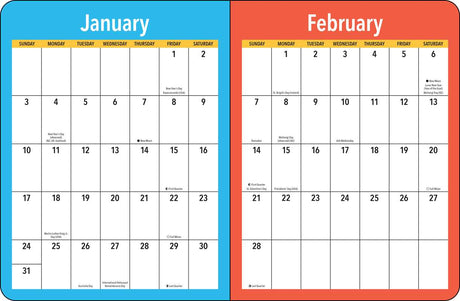 Staying organized will be a breeze this year with this bright and colorful monthly/weekly planner that features full-color Sunday comic strips of everyone's favorite gang—the PEANUTSÂ® gang.

The PEANUTSÂ® 2027 Monthly/Weekly Planner blends functionality with fun, featuring vibrant comic strips from Charles M. Schulz that celebrate the wit, whimsy, and heart of the PEANUTSÂ® gang. It offers plenty of space to jot down appointments, meetings, activities, or notes, and fits easily on a counter or desk, either