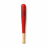 A wooden baseball bat pen by Penco. The bat handle acts as the cap, and the pen tip is made of brass.

Comes in black oil-based ink with 0.8mm tip.&nbsp;