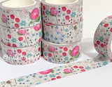 Kate Mason Artist - Floral Peony Washi Tape