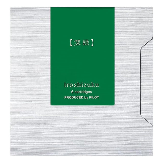 Pilot Iroshizuku Ink Cartridges - Shin-Ryoku