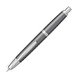 Brilliant design and ingenious engineering combine in the refined, elegant style of the world's first and favorite retractable fountain pen, the Vanishing Point by Pilot. The internal mechanism of this exceptionally crafted fountain pen allows the 18-karat gold nib to retract fully into the barrel when not in use. Vanishing Point is refillable for continued use with a cartridge or Pilot's CON-50 converter. The fountain pen is available in extra fine, fine, medium or broad point sizes. These pens arrive pack