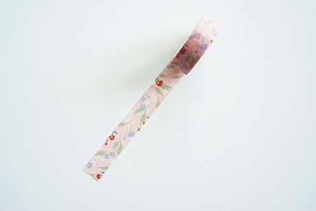 Cute, custom designed floral washi tape to add something extra to your stationery.