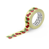 Cute, classic, and ready to stick everywhere—this Hello Kitty &Friends cherry washi tape brings a playful pop to any page 🍒 Featuring a repeating pattern of bright red cherries and Hello Kitty bows on a soft cream background, it’s perfect for decorating planners, taping up notes, or adding a little extra charm to your snail mail. Easy to tear, reposition, and layer, this washi is your go-to for quick, adorable upgrades wherever you stick it.