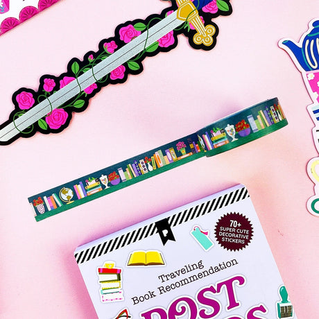 It's finally here - the washi of your dreams! Pipsticks washi tape is amazing paper tape that's removable with just the right amount of tack. It's perfect for crafting, wrapping and decorating everything in your life! Use it on your planner, bullet journal, inspo wall, snail mail, ANYTHING!!